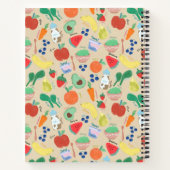 Fruits et légumes Carnet spiral (Dos)