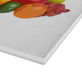 Fruits et Légumes Planche à découper en verre (Coin)