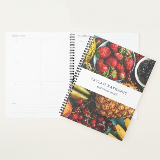 Fruits frais colorés Entreprise Personnalisée (Devant avec enveloppe)