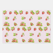 Fruits fraises, Feuilles et fleurs (Devant)