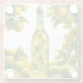 Fruits fusion glazen onderzetter (Achterkant)