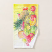 Fruits heureux (Serviette à main)