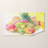 Fruits heureux (Serviette à main)
