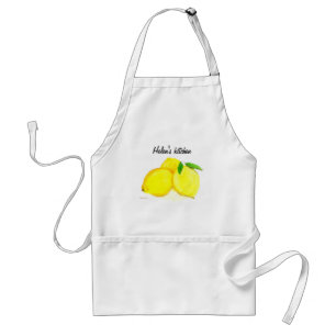 Fruits jaunes citrons Tablier standard personnalis