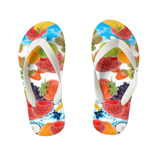 Fruits Kinder Teenslippers (Voetbed)