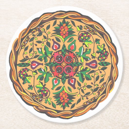 Fruits of Israel Onderzetters (Voorkant)