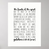 Fruits of the Spirit Poster (Voorkant)