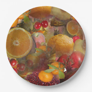 Fruits Papieren Bordje