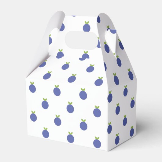 Fruits polka dots bedankdoosjes (Voorkant Zijde)