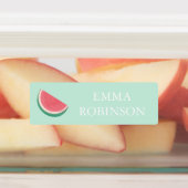 Fruits School Preschool Daycare Waterproof Label (Aangebracht)