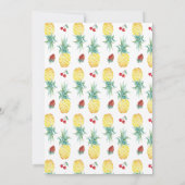 Fruits super sucrés Invitation d'anniversaire (Dos)