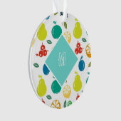 Fruits sur mesure Monogramme blanc (devant)