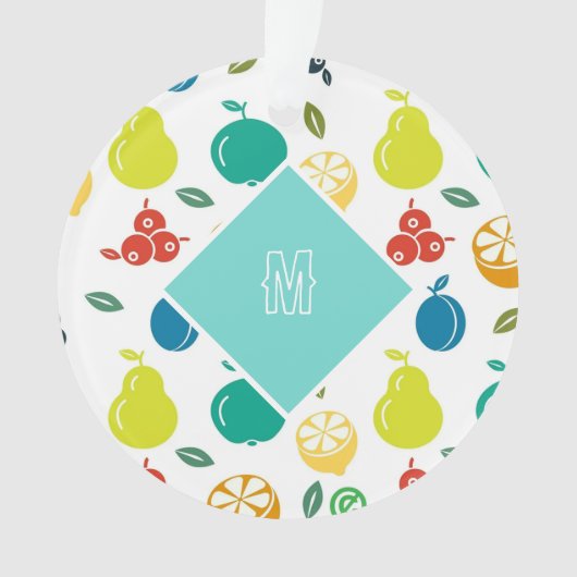 Fruits sur mesure Monogramme blanc (devant)