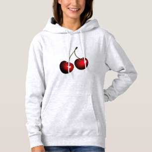 Fruits Sweat - shirts à capuche de cerises rouges