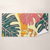 Fruits tropicaux, design motif (Serviette de bain)