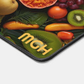 Fruits tropicaux Monogrammes sur mesure (Coin)