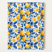 Fruits tropicaux Motifs de citron Nom personnalisé (Dos)