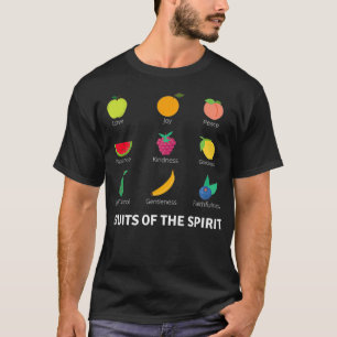 Fruits van de Spirit Bible Faith Christelijk VBS T-shirt