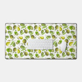 Fruits verts sur un arrière - plan blanc (Clavier et souris)