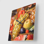 Fruits Vierkante Klok (Hoek)