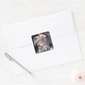 Fruits Vierkante Sticker (Envelop)