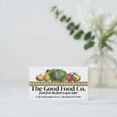 fruits vintages légumes cuisine chef carte de rest (Debout devant)