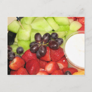 Fruitsalade Briefkaart