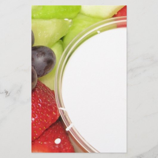 Fruitsalade Briefpapier (Voorkant)