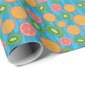 Fruitstemming Cadeaupapier (Rol Hoek)