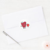 Fruitstickers Ronde Sticker (Envelop)