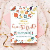 Fruitti à deux tti | Invitation Fruit 2e anniversa