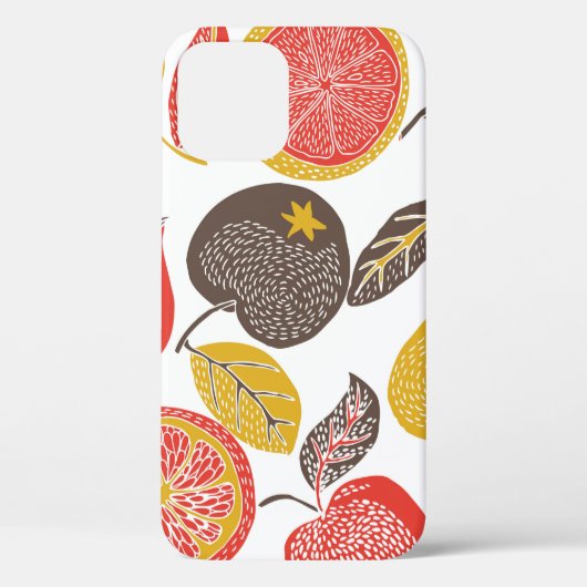fruittuin met vogel Case-Mate iPhone case (Achterkant)
