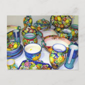 Fruity Ceramics uit Sorrento (Italië) Briefkaart (Voorkant)