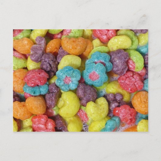 Fruity Cereal Briefkaart (Voorkant)