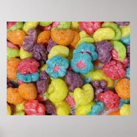 Fruity Cereal Poster (Voorkant)