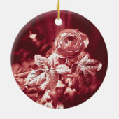 Fruity Parfuma Roos - Keramisch Ornament (Achterkant)