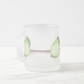 FRUITY PEAR mug (verre dépoli) (Devant gauche)