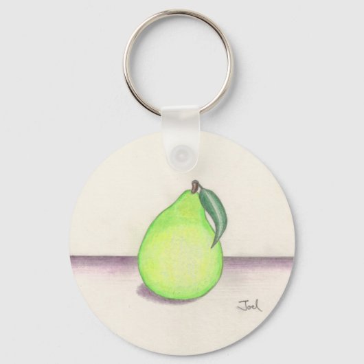FRUITY PEAR sleutelhanger (Voorkant)