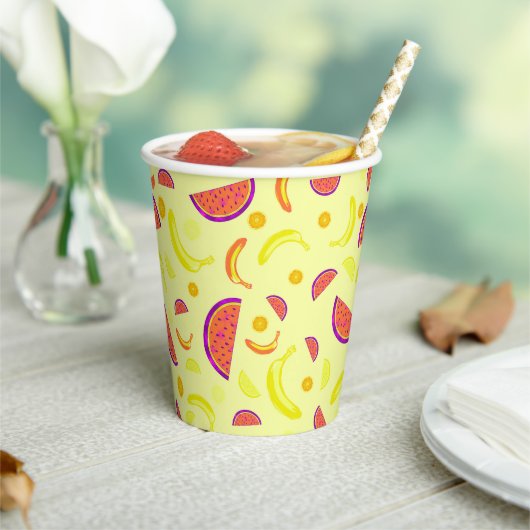 Fruity Pop Papieren Bekers (Insitu)