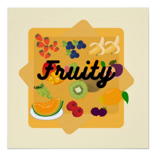 Fruity poster (Devant)
