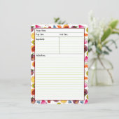 Fruity Recipard-kaarten Kaart (Staand voorkant)