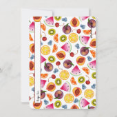 Fruity Recipard-kaarten Kaart (Achterkant)