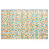 Fruity Retro Oranje Slicks Pattern Stof (Fat Quarter)