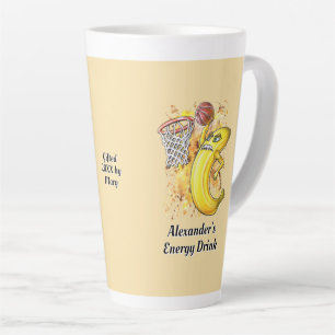 Fruity Slam Dunk Energizing Banana Latte Mok