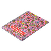 Fruity Sticker Elmo & Abby Cadabby Pattern Notitieboek (Linkerzijde)