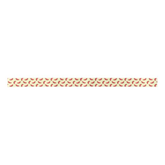 Fruity Summer Fun Red Watermelon Pattern Lint (Voorkant)