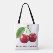 Fruity Summer Tote Bag (Achterkant)