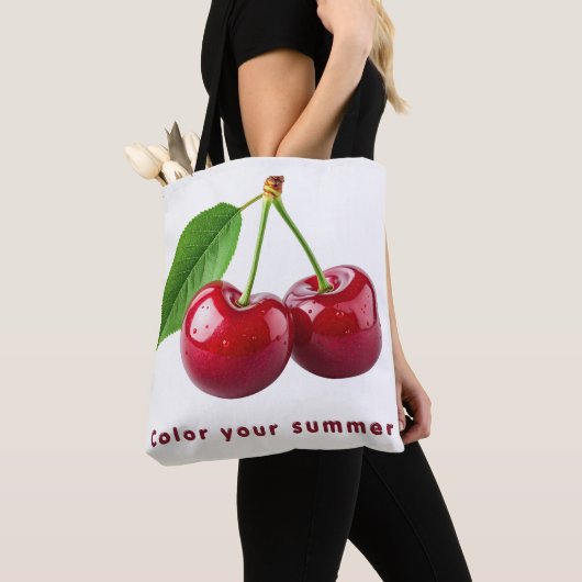 Fruity Summer Tote Bag (De près)