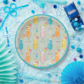 Fruity Tiki Beverages Papieren Bordje (Feest)