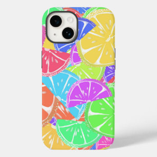 Fruity Tutti Colorful Fruit Slicks Case-Mate iPhone 14 Hoesje
